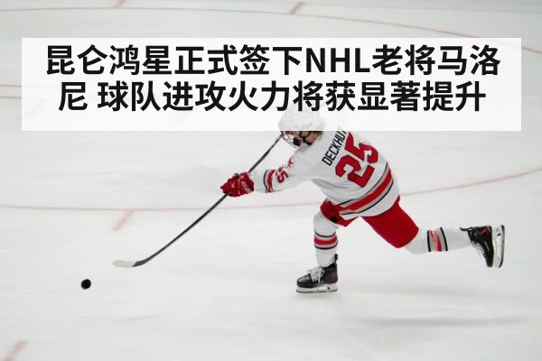昆仑鸿星正式签下NHL老将马洛尼 球队进攻火力将获显著提升